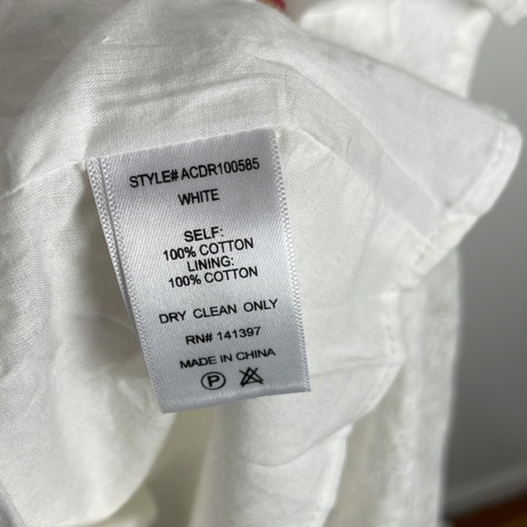 NWT ASTR Smocket Eyelet Midi Dress - Picture 9 of 10